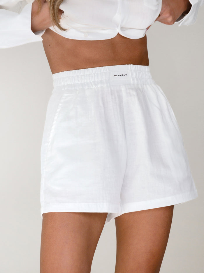 Camilla Shorts - White