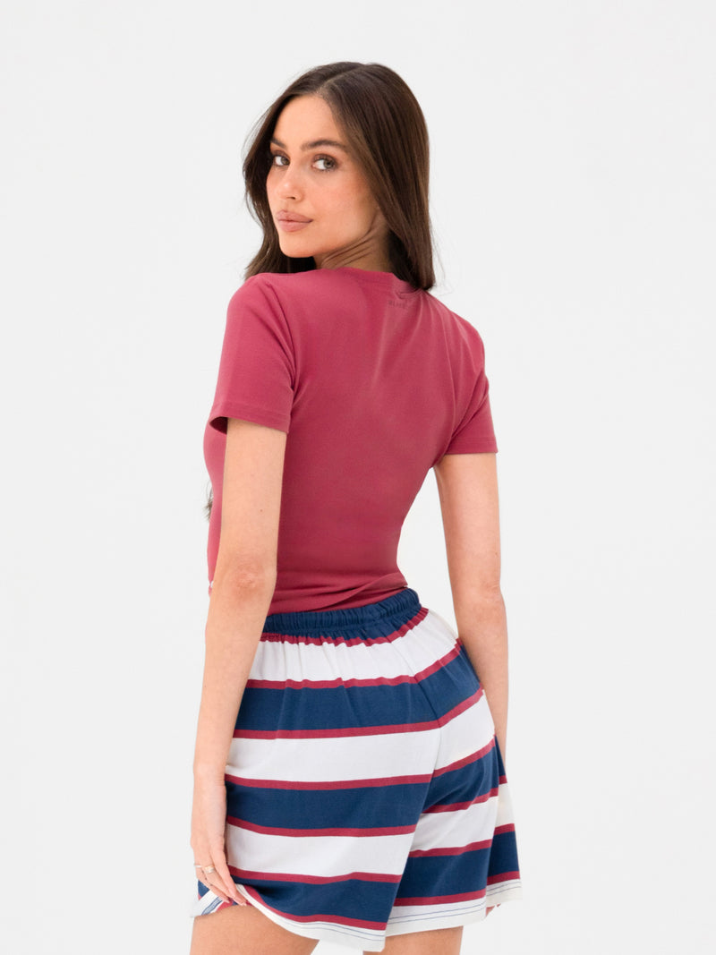 Lucia Baby Tee - Heißes Rosa