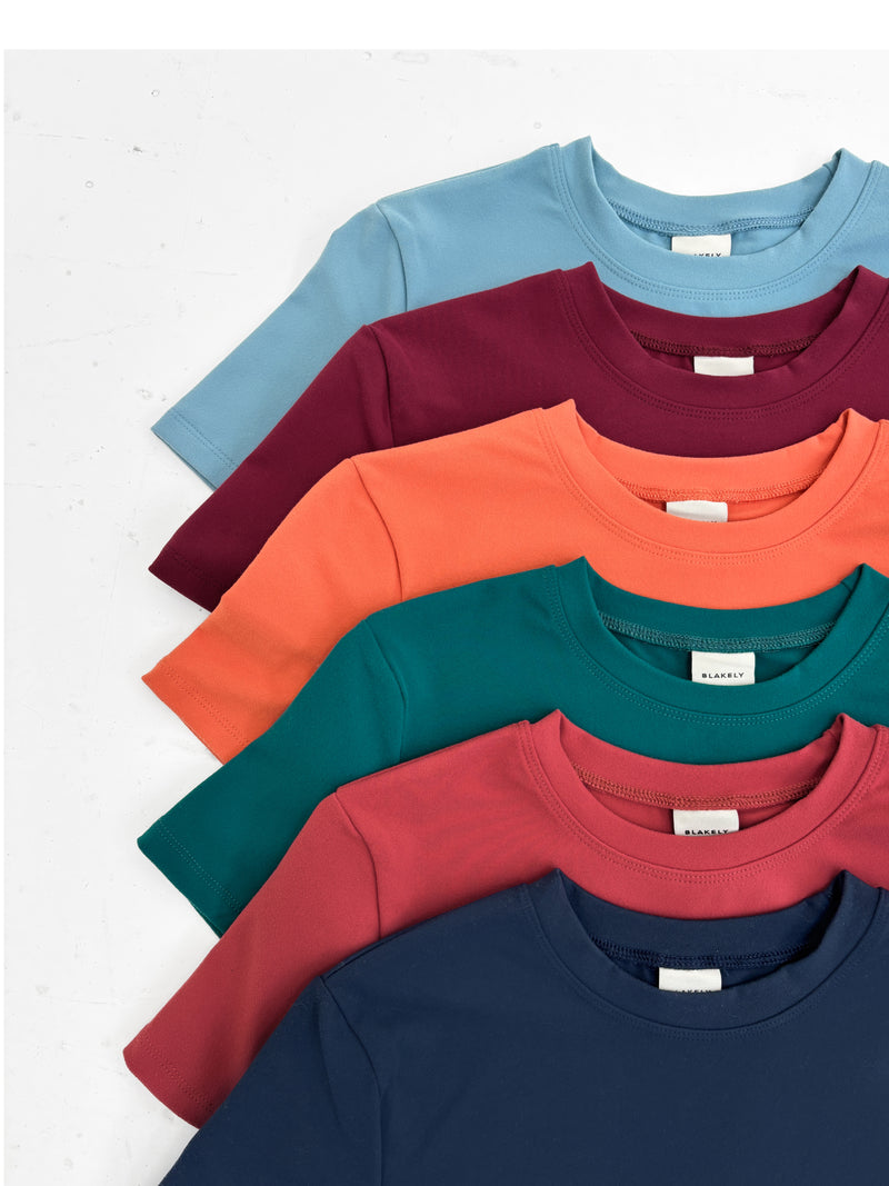 Lucia Baby Tee - Marine