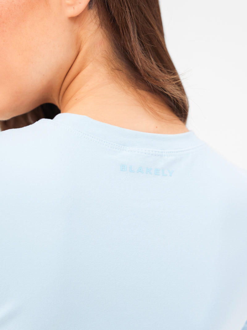 Lucia Baby Tee - Pastel Blue