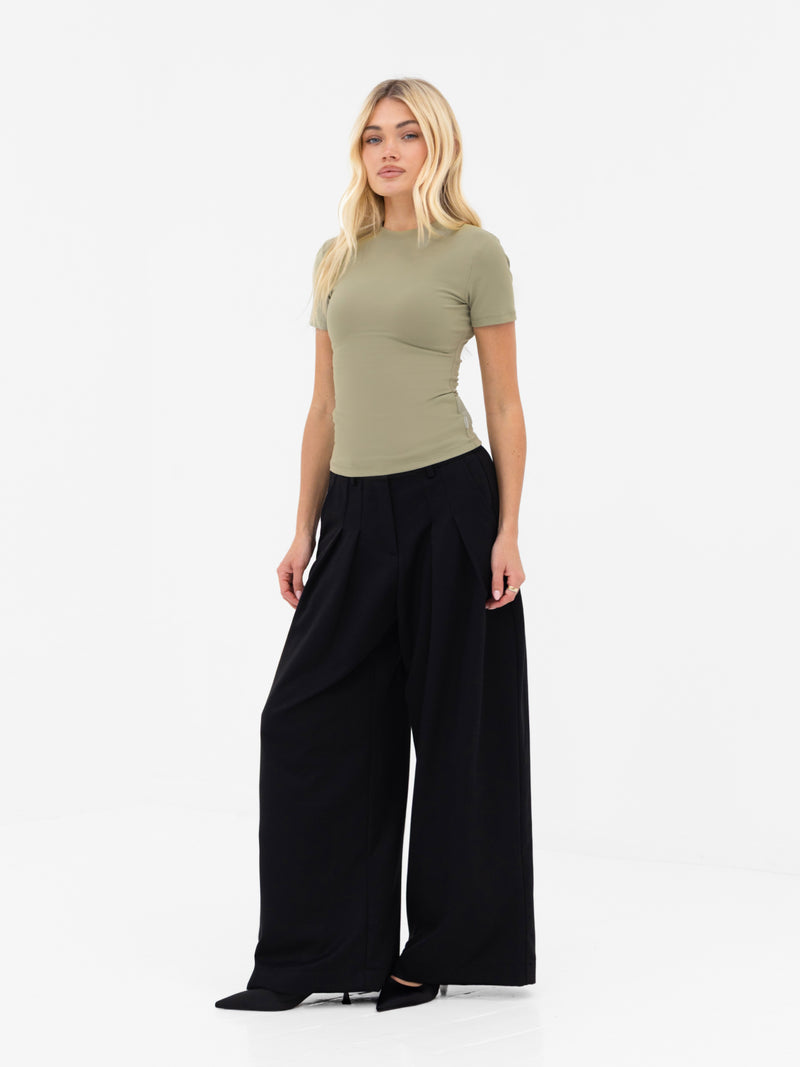 Lucia Baby Tee - Warmes Olivenöl