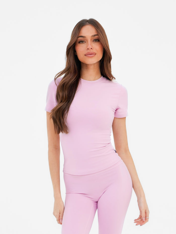 Lucia Baby Tee - Light Pink