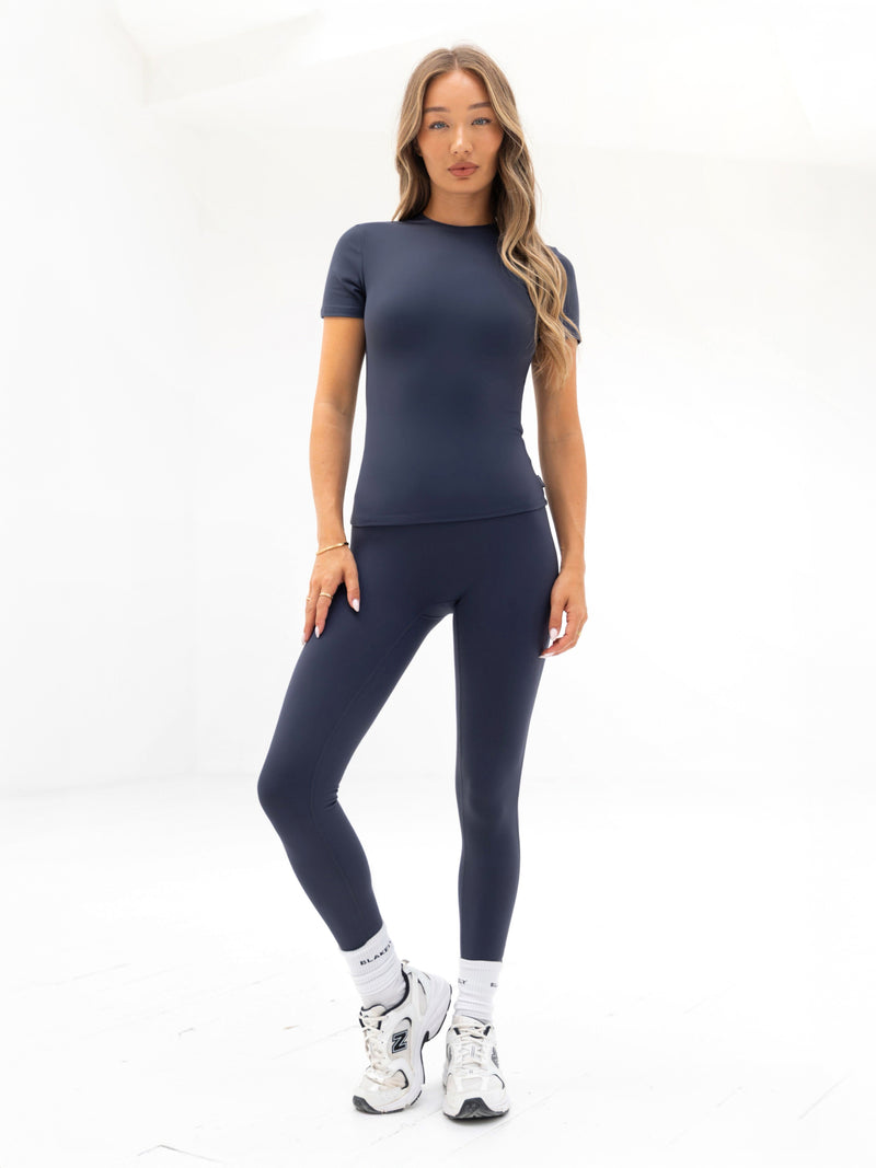 Lucia Baby Tee - Mitternachtsblau