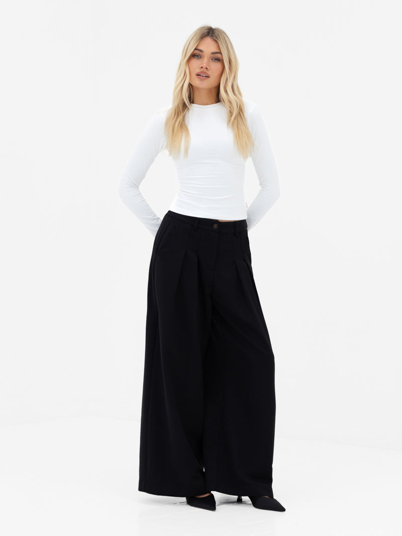 Lucia Long Sleeve Top - Weiß