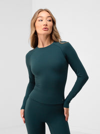 Apex Pro Long Sleeve Top - Teal Green