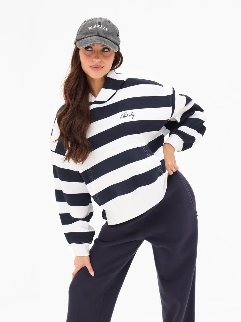 Isabel Wide Leg Sweatpants - Echte Marine