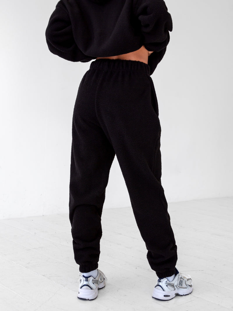 Borg Sweatpants - Black