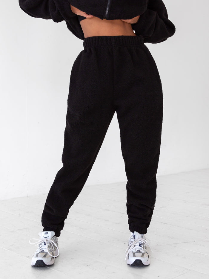 Borg Sweatpants - Black