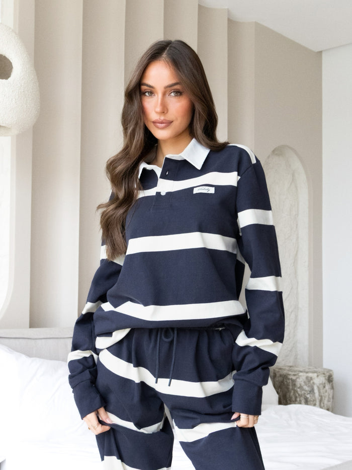 Tilly Rugby Shirt - Echte Marine