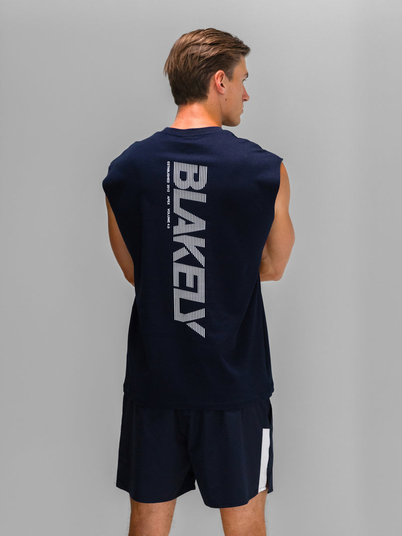 Apex Active Linear Vest - Mitternachtsblau