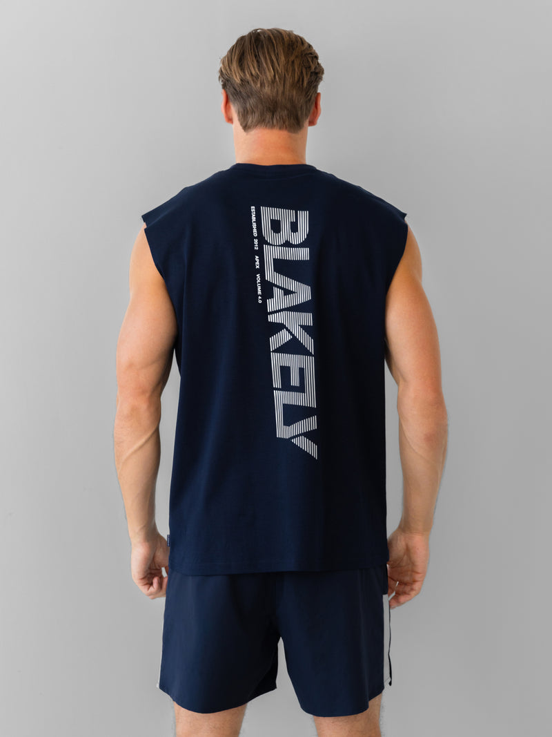 Apex Active Linear Vest - Mitternachtsblau