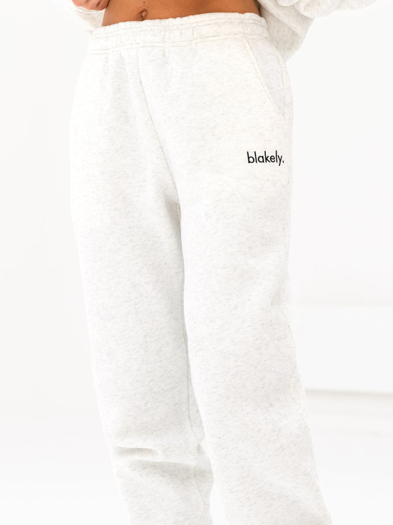 Sami Sweatpants - Marl White