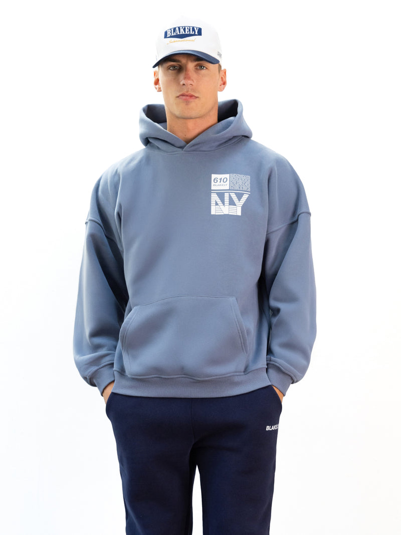 Italic Relaxed Sweatpants - Marine