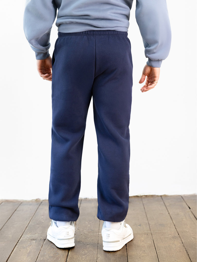 Italic Relaxed Sweatpants - Marine