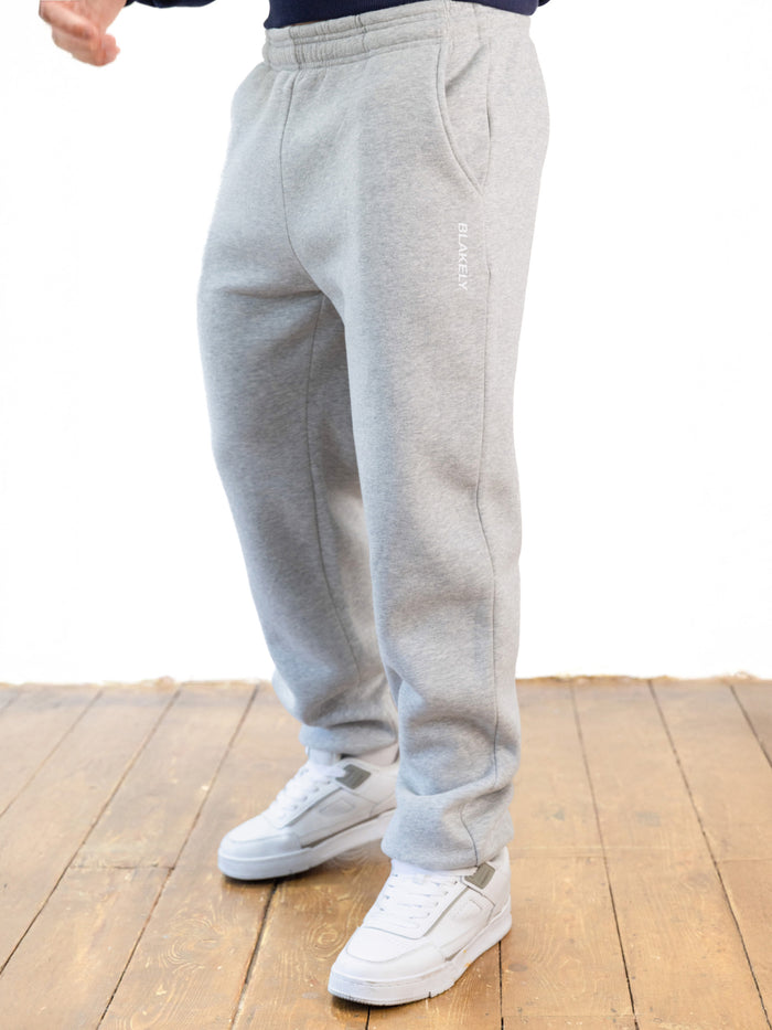 Italic Linear Relaxed Sweatpants - Mergelgrau