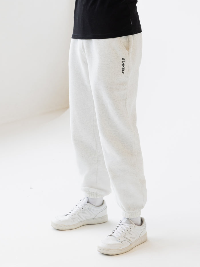Italic Linear Relaxed Sweatpants - Mergelweiß