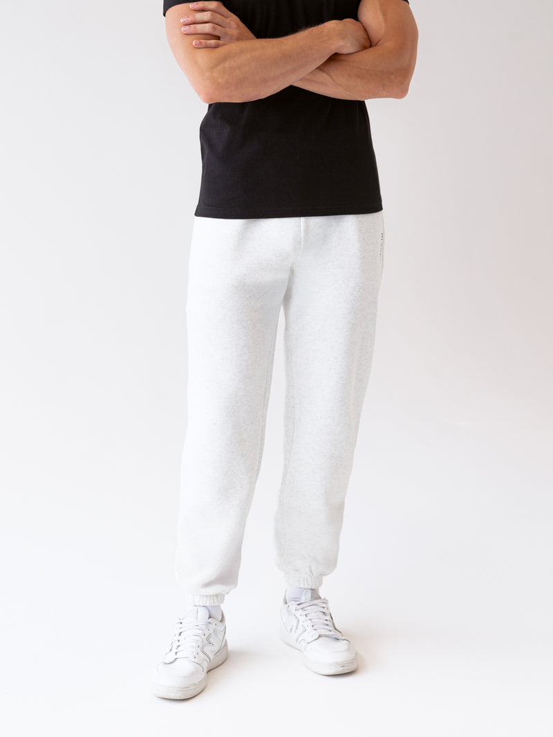 Italic Linear Relaxed Sweatpants - Mergelweiß