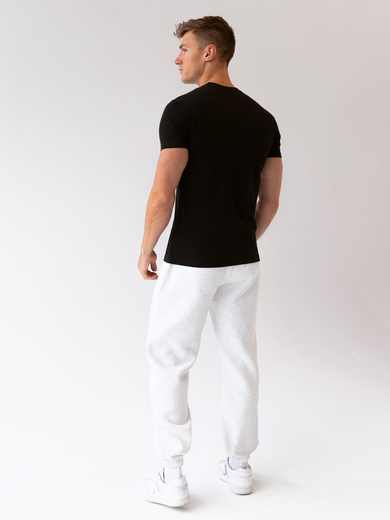 Italic Linear Relaxed Sweatpants - Mergelweiß