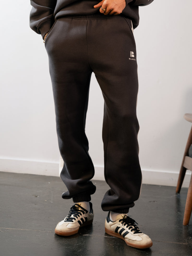 Panel Relaxed Sweatpants - Graphite