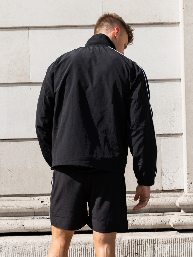 Marlo Track Jacket - Black