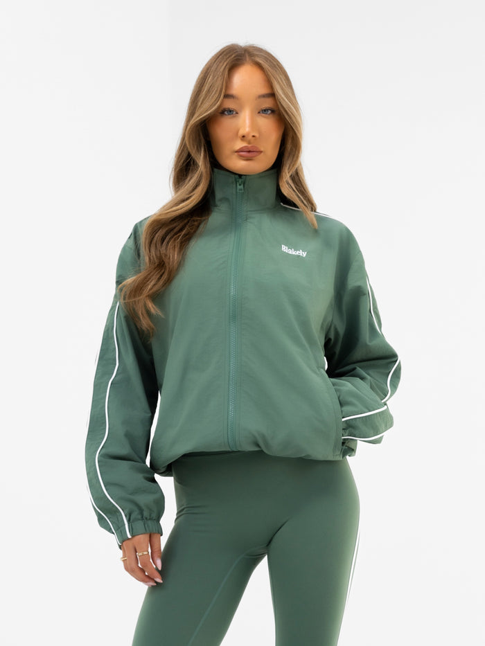 Jada Track Jacket - Vintage Green