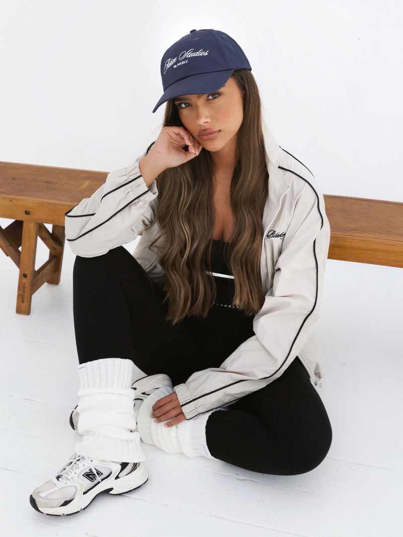 Off Duty Full Zip Jacket - Light Taupe