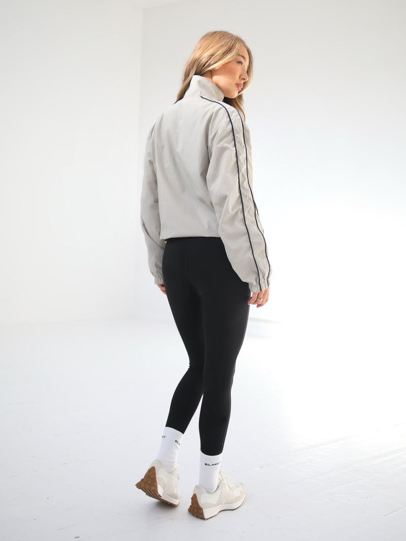 Off Duty Full Zip Jacket - Light Taupe