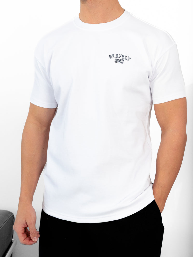 Miles Relaxed T-Shirt - Weiß