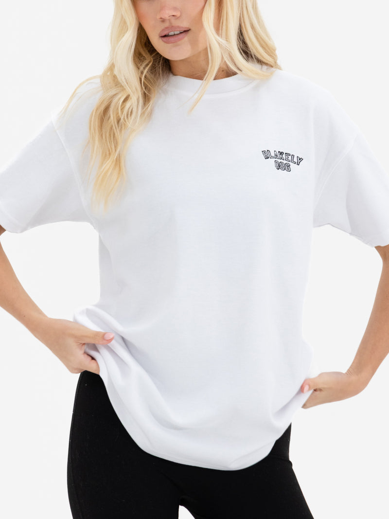 Alexis Oversized T-Shirt - Wit