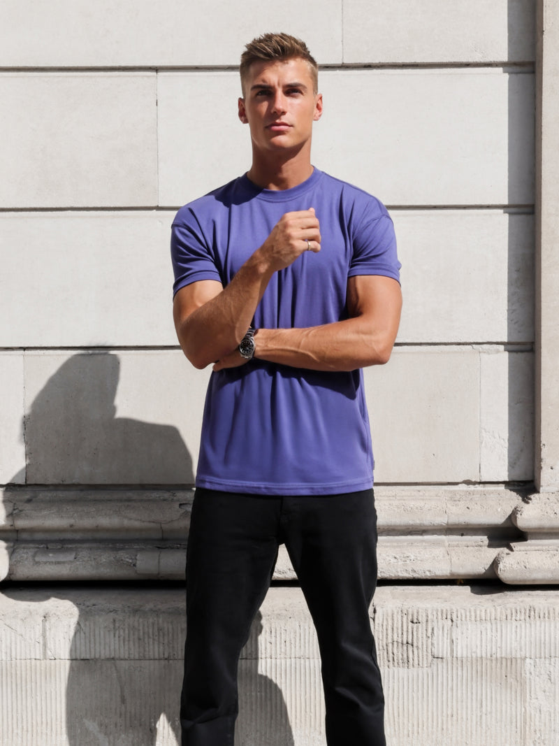 Enzo Relaxed T-Shirt - Bold Purple