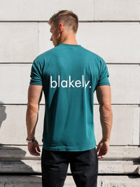 Enzo Relaxed T-Shirt - Dunkelgrün