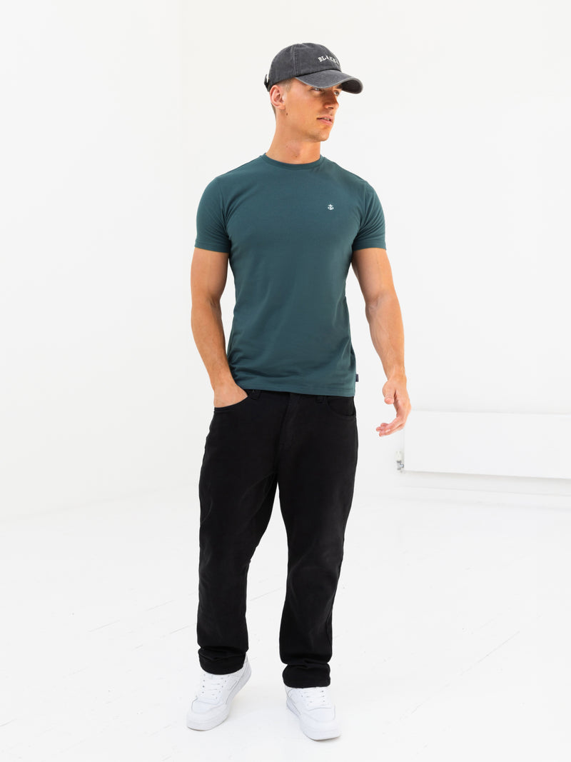 Anchor Relaxed T-Shirt - Teal Green