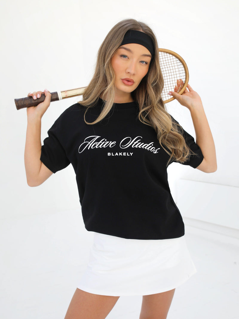 Off Duty Oversized T-Shirt - Black
