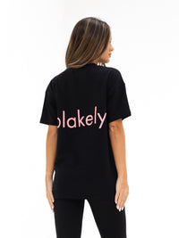 Lexi Oversized T-Shirt - Schwarz