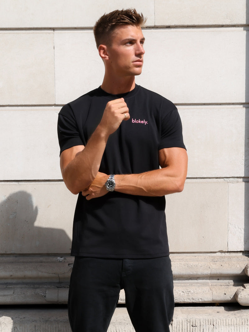 Leo Relaxed T-Shirt - Black