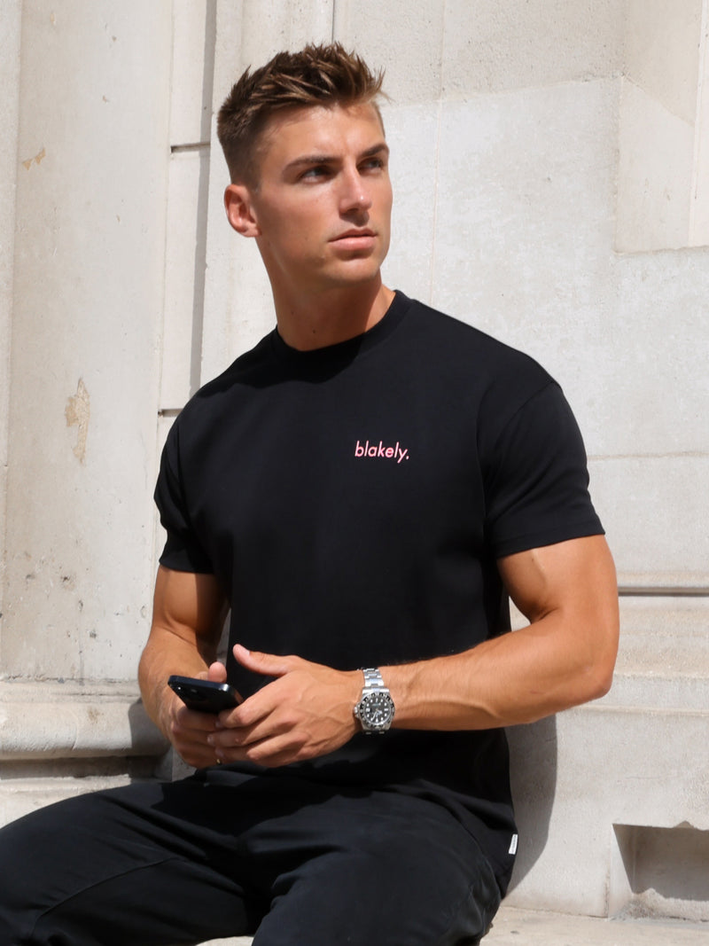 Leo Relaxed T-Shirt - Black