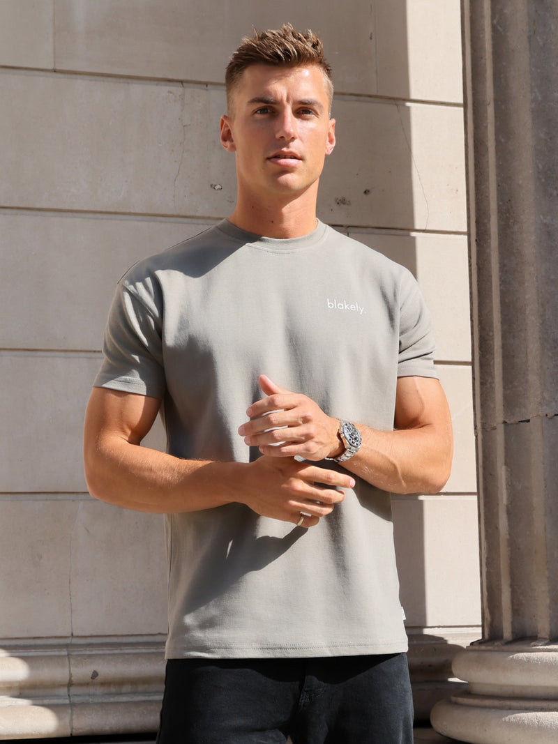 Leo Relaxed T-Shirt - Safari Green