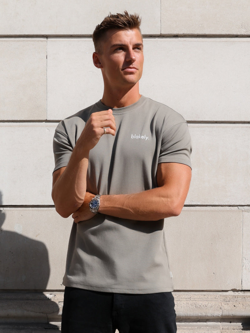 Leo Relaxed T-Shirt - Safari Green