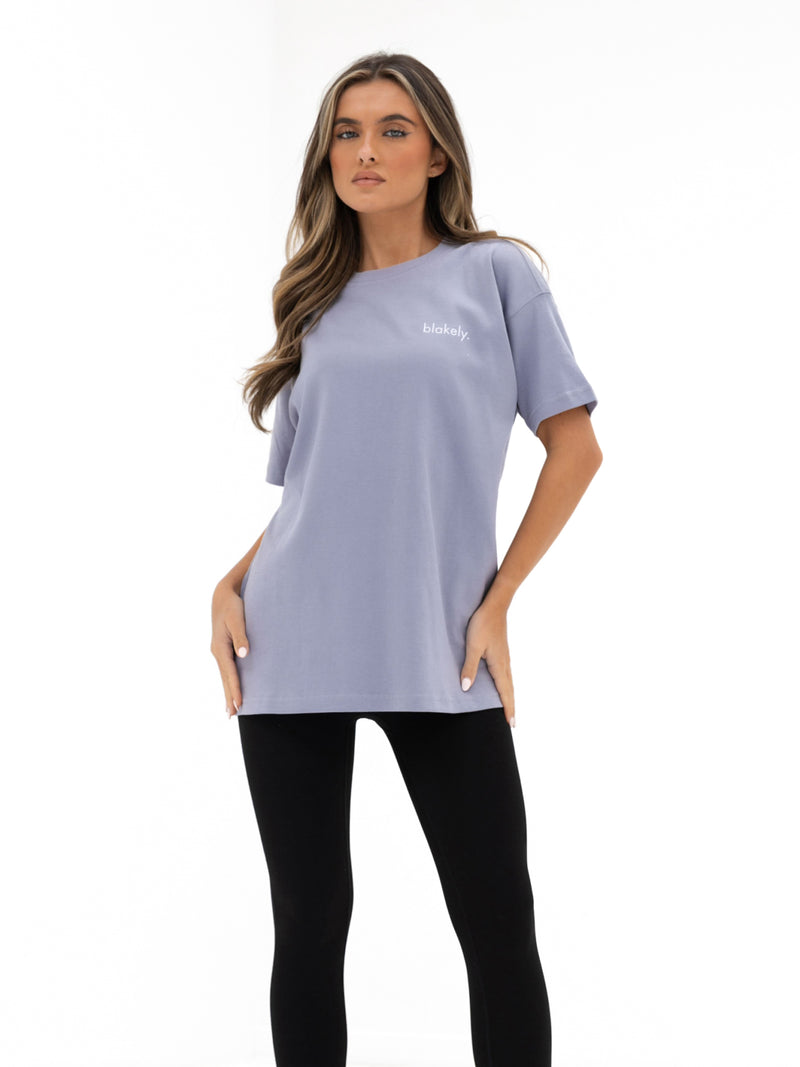 Lexi Oversized T-Shirt - Blasslila
