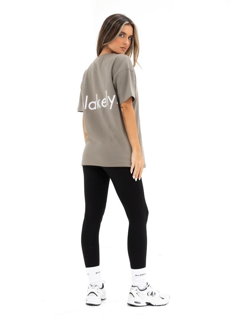 Lexi Oversize-T-Shirt – Safarigrün