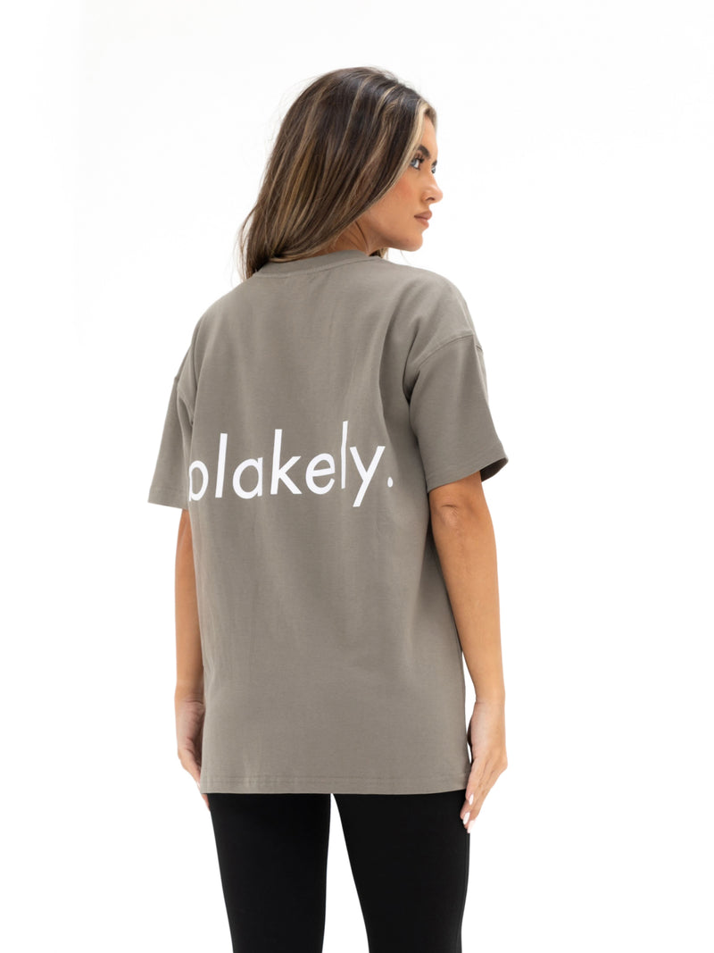 Lexi Oversize-T-Shirt – Safarigrün