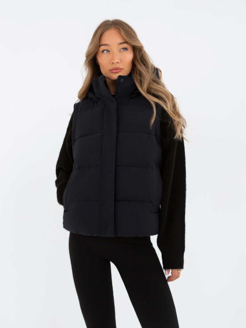 Multiway Puffer Coat 2 - Black