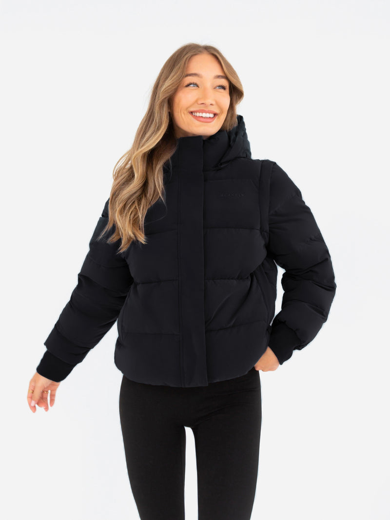 Multiway Puffer Coat 2 Black Extra Small