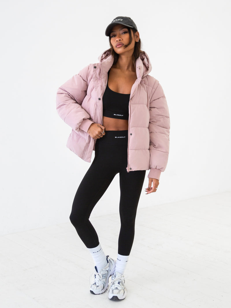Multiway Puffer Coat 2 - Pink