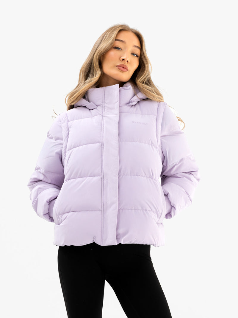 Multiway Puffer Coat 2 - Lila