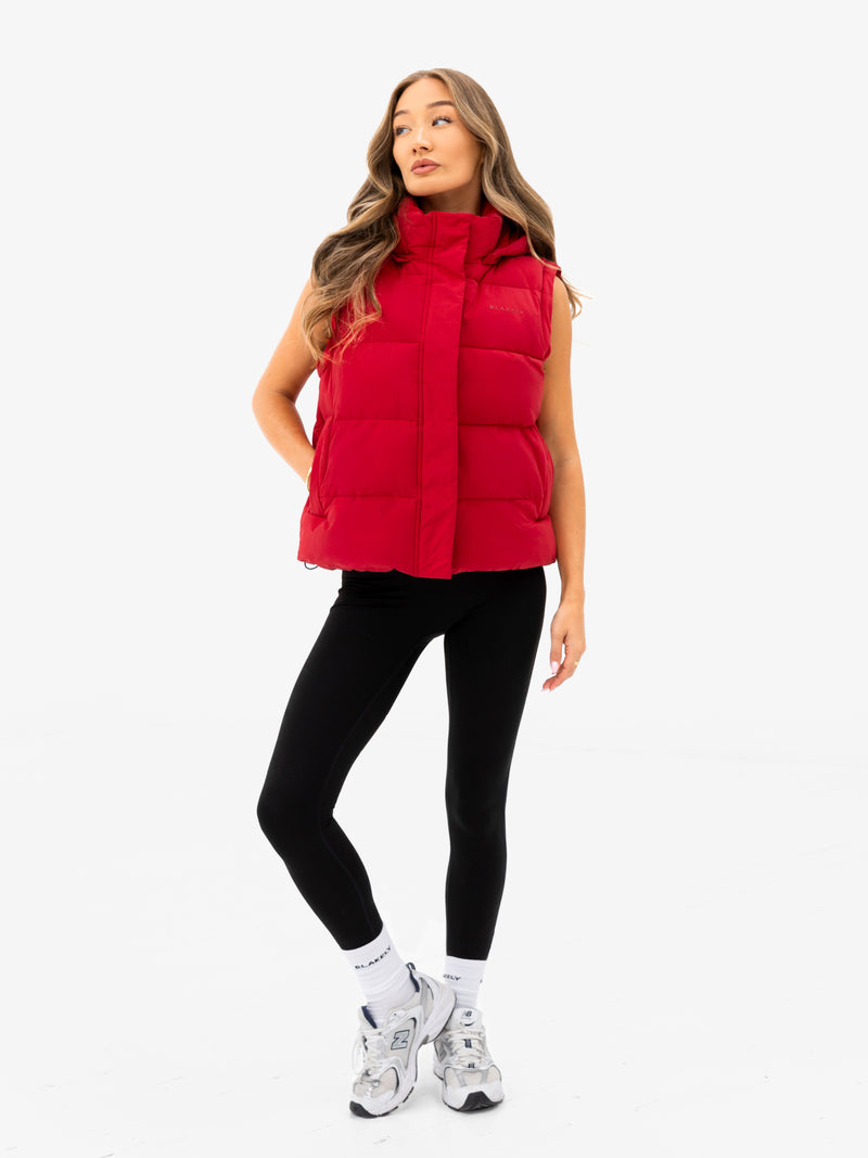 Multiway Puffer Coat 2 - Rot
