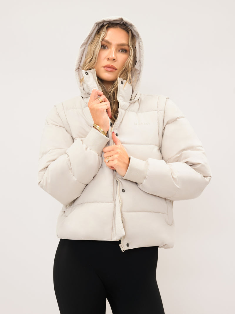 Multiway Puffer Coat 2 - Chalk