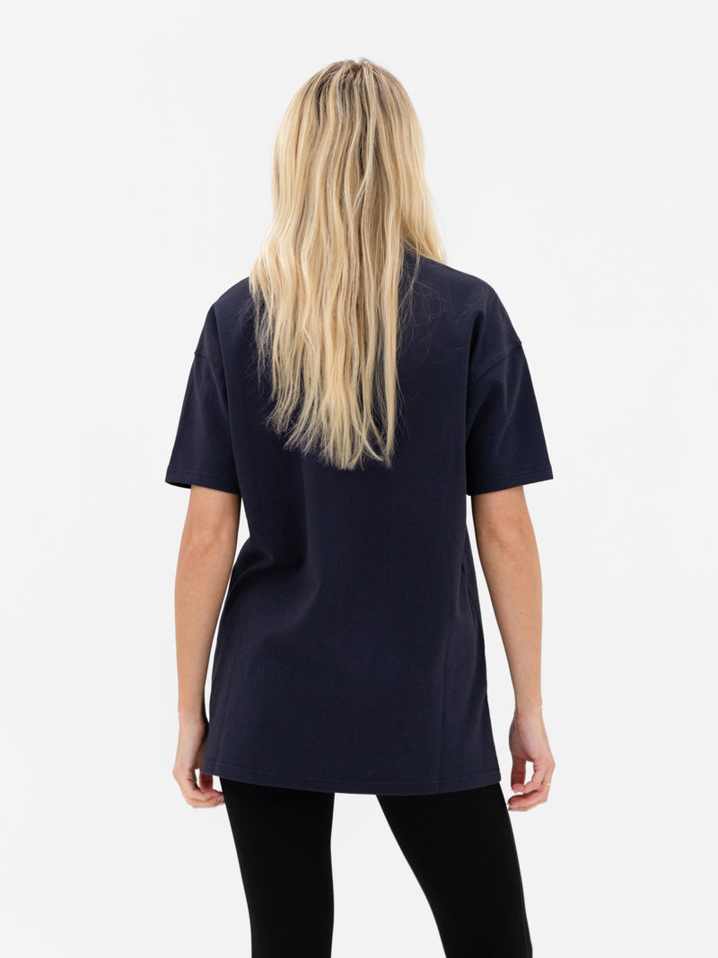 Mindy Oversized T-Shirt - Soft Navy