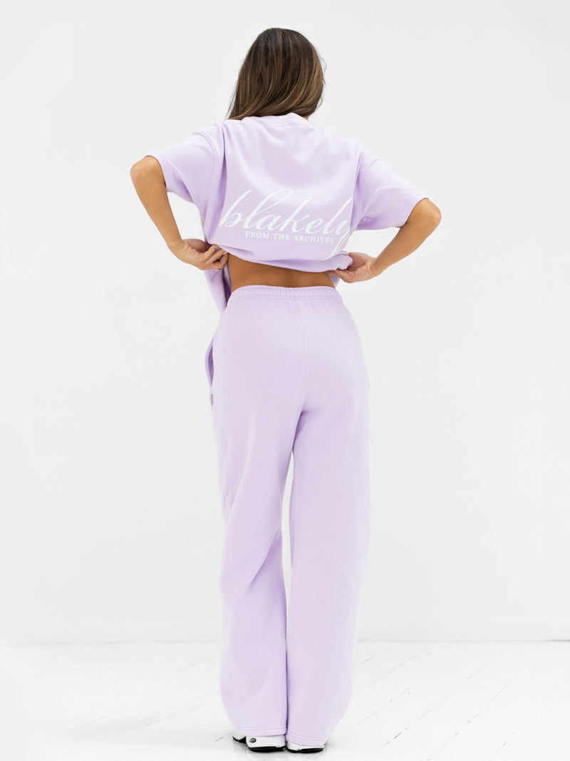 Georgia Oversized T-Shirt - Lila