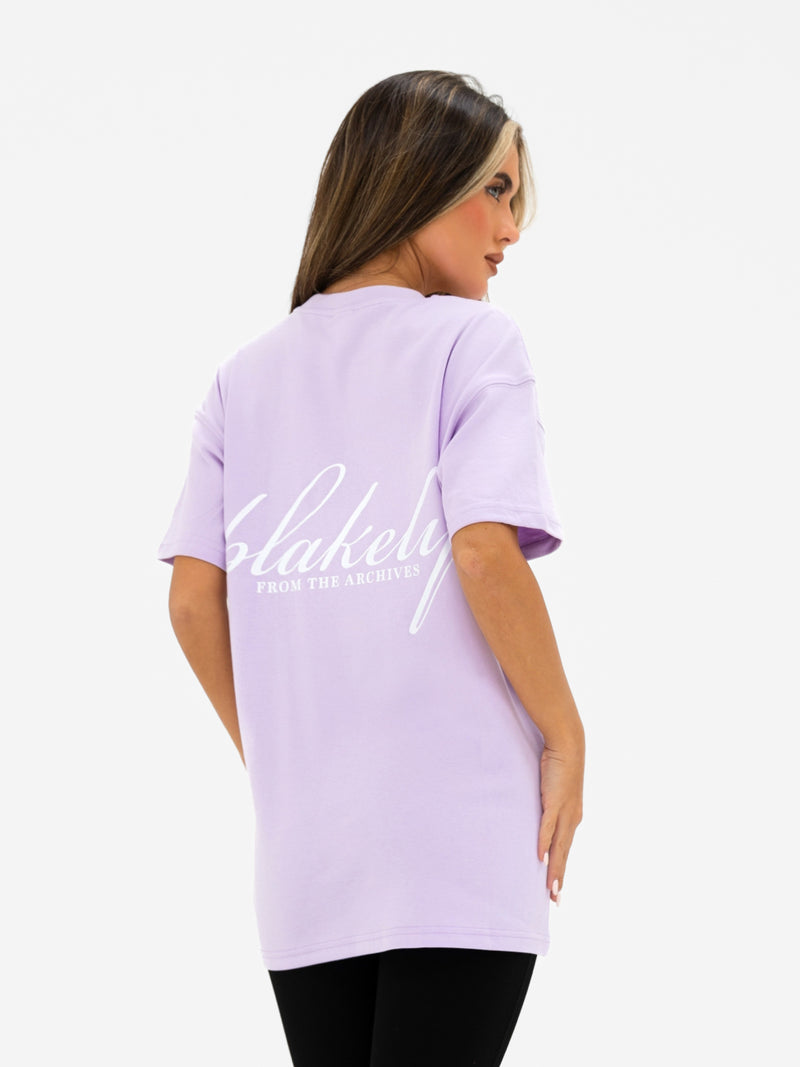 Georgia Oversized T-Shirt - Lila